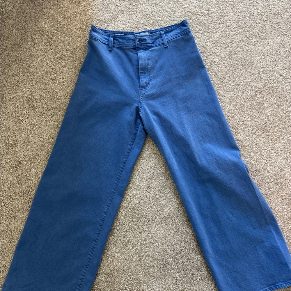 Universal Thread Sailor Wide-Leg Pants in Blue